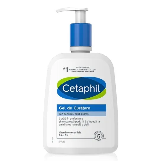 CETAPHIL GEL DE CURATARE TEN NORMAL/GRAS 236ML