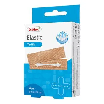 Dr. Max Plasture elastic 19 x 64mm, 10 bucati