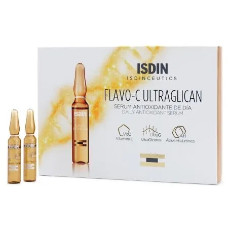Fiole ultraglican antioxidant Flavo-C, 10 fiole, Isdin