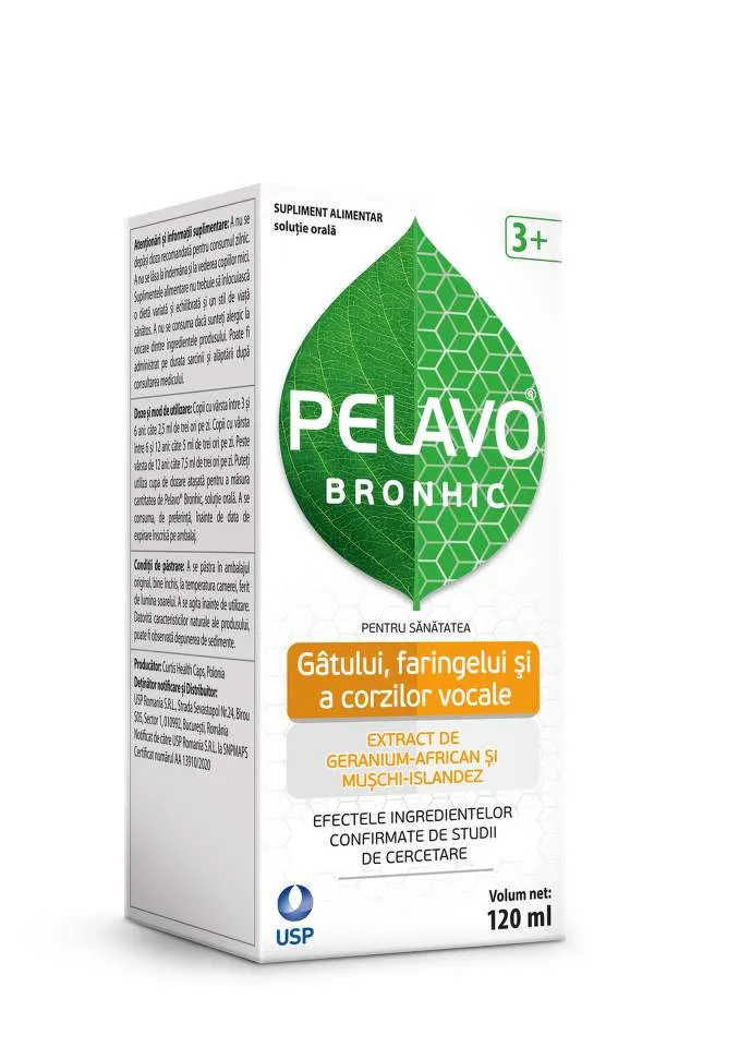 PELAVO BRONHIC SOLUTIE ORALA 120ML