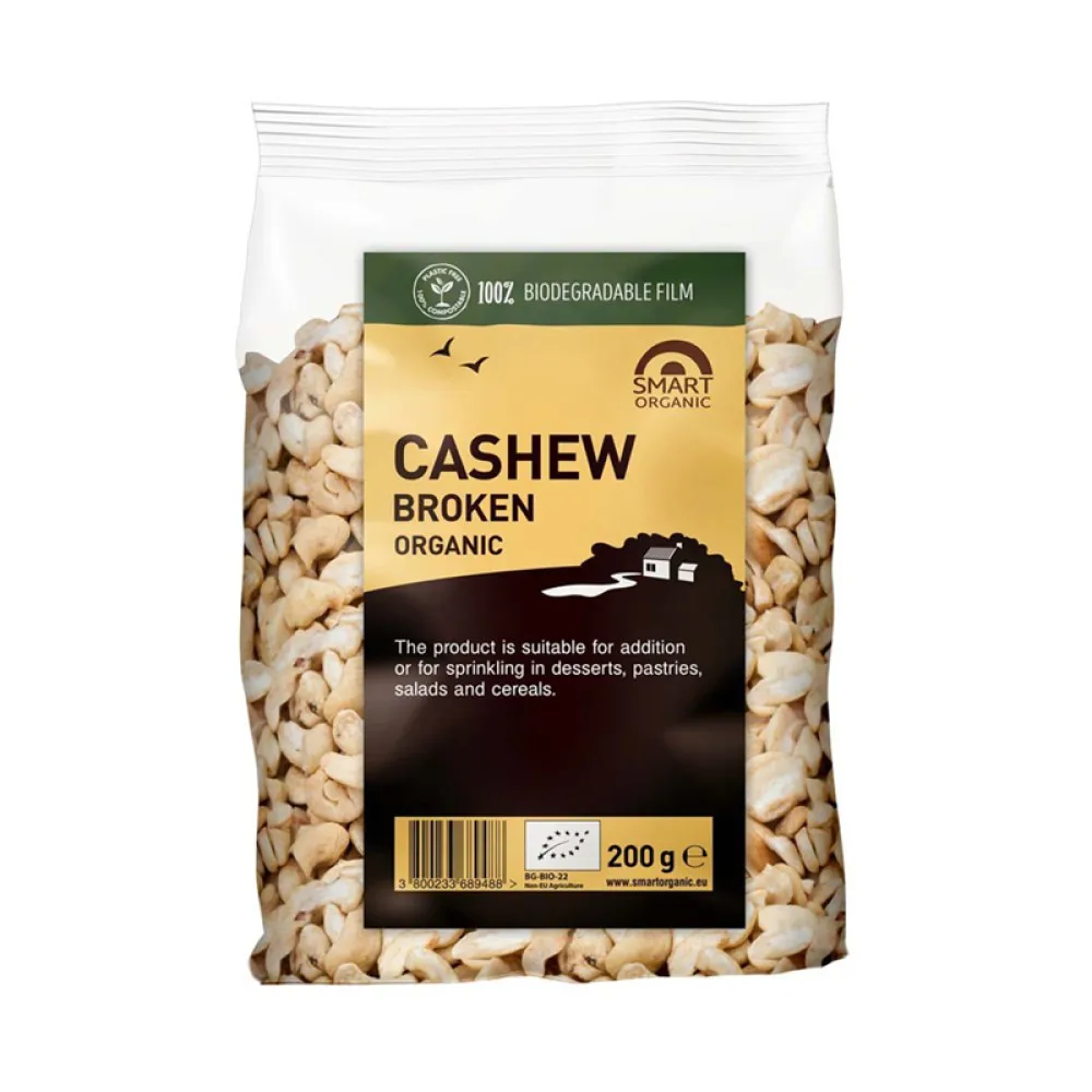 Caju raw bio (200 grame), Smart Organic