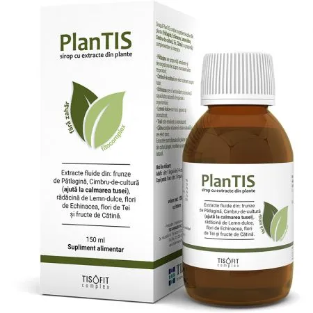 Sirop PlanTIS, 150 ml, Tis