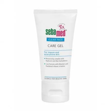 Sebamed Clear Face - Gel dermatologic antiacneic pentru ingrijirea tenului, 50 ml