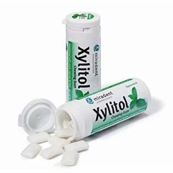 MIRADENT XYLITOL SPEARMINT GUMA DE MESTECAT 30BUC