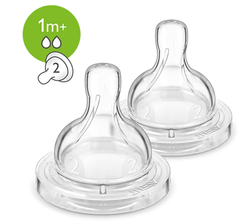 Tetina Airflex 2 Orificii x 2 buc