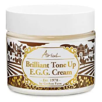 Crema de fata antirid si hidratare intensă Brilliant Tone Up EGG, 70ml, Ariul