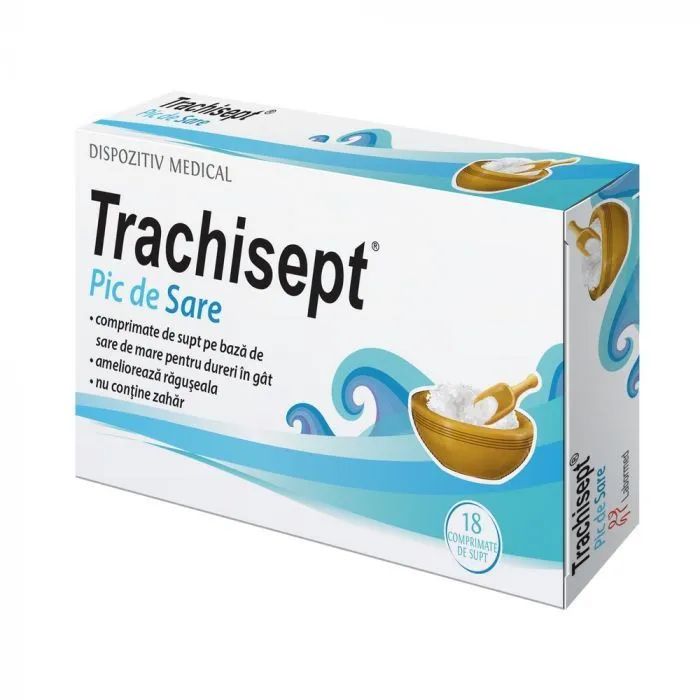 TRACHISEPT Pic de Sare 18cpr.supt - LABORMED PHARM