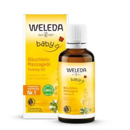 Ulei calmant pentru burtica bebelusului, 50ml, Weleda Baby