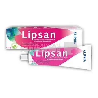 Lipsan crema protectoare pentru buze cu actiune antiherpetica 15 g