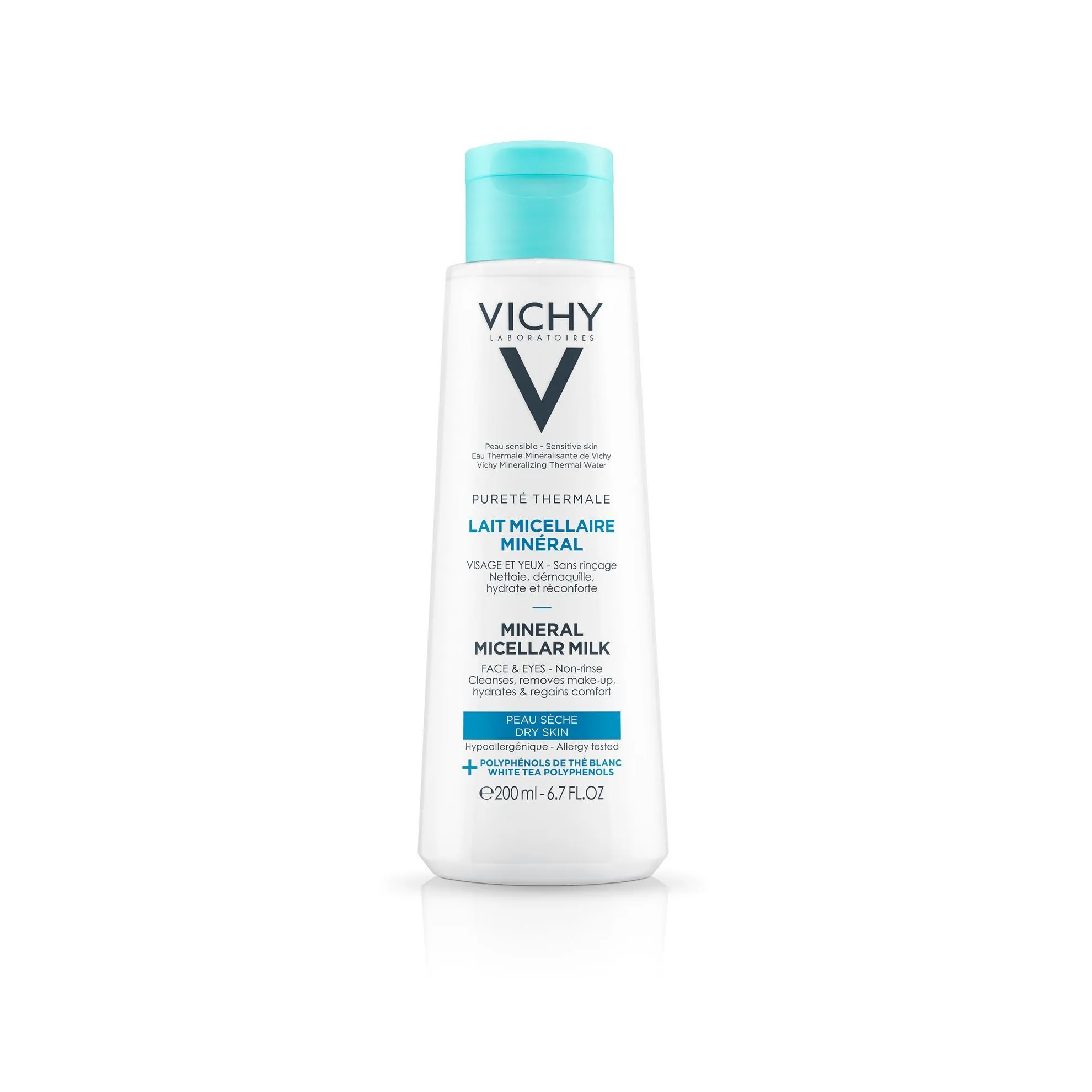 VICHY PURETE THERMALE LAPTE MICELAR CURATARE+DEMACHIERE TEN USCAT 200ML