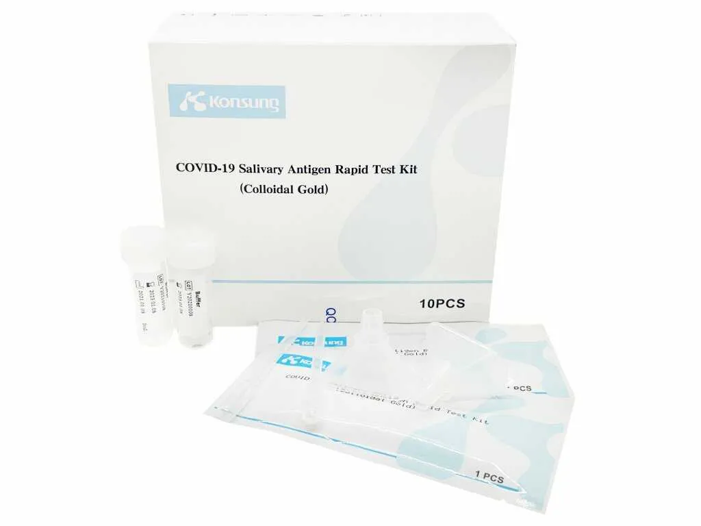 Test rapid saliva COVID 19 x 1 bucata (Konsung)