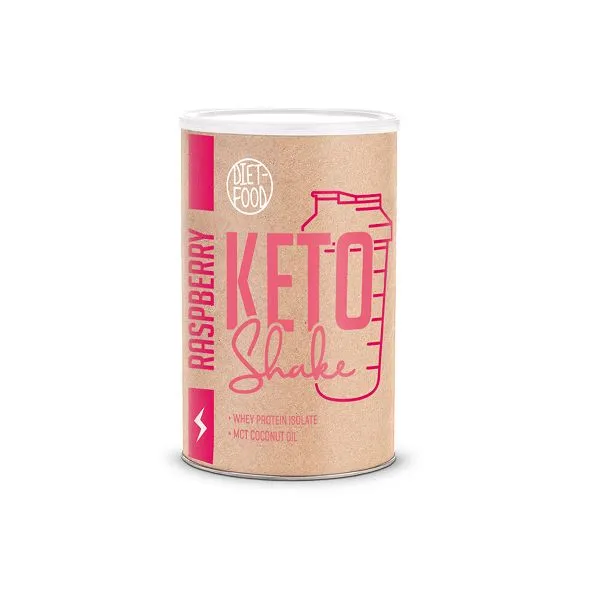 Keto shake cu zmeura, 300 g, Diet-Food