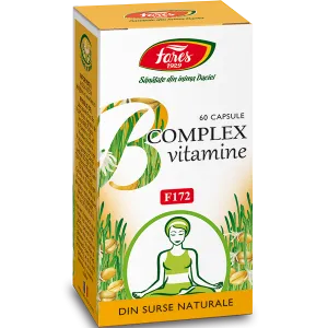 B Complex Vitamine naturale x60cps(Fares