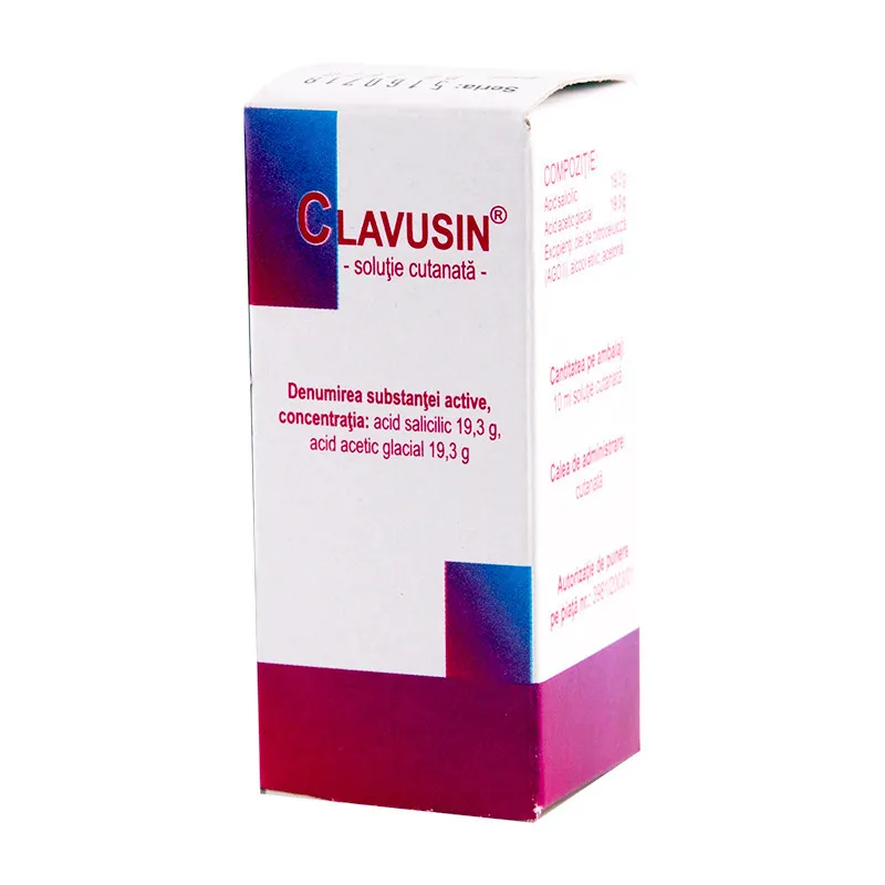 CLAVUSIN SOLUTIE CUTANATA 10ML