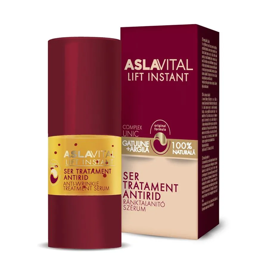 Ser tratament antirid Lift Instant, 15 ml, Aslavital 162