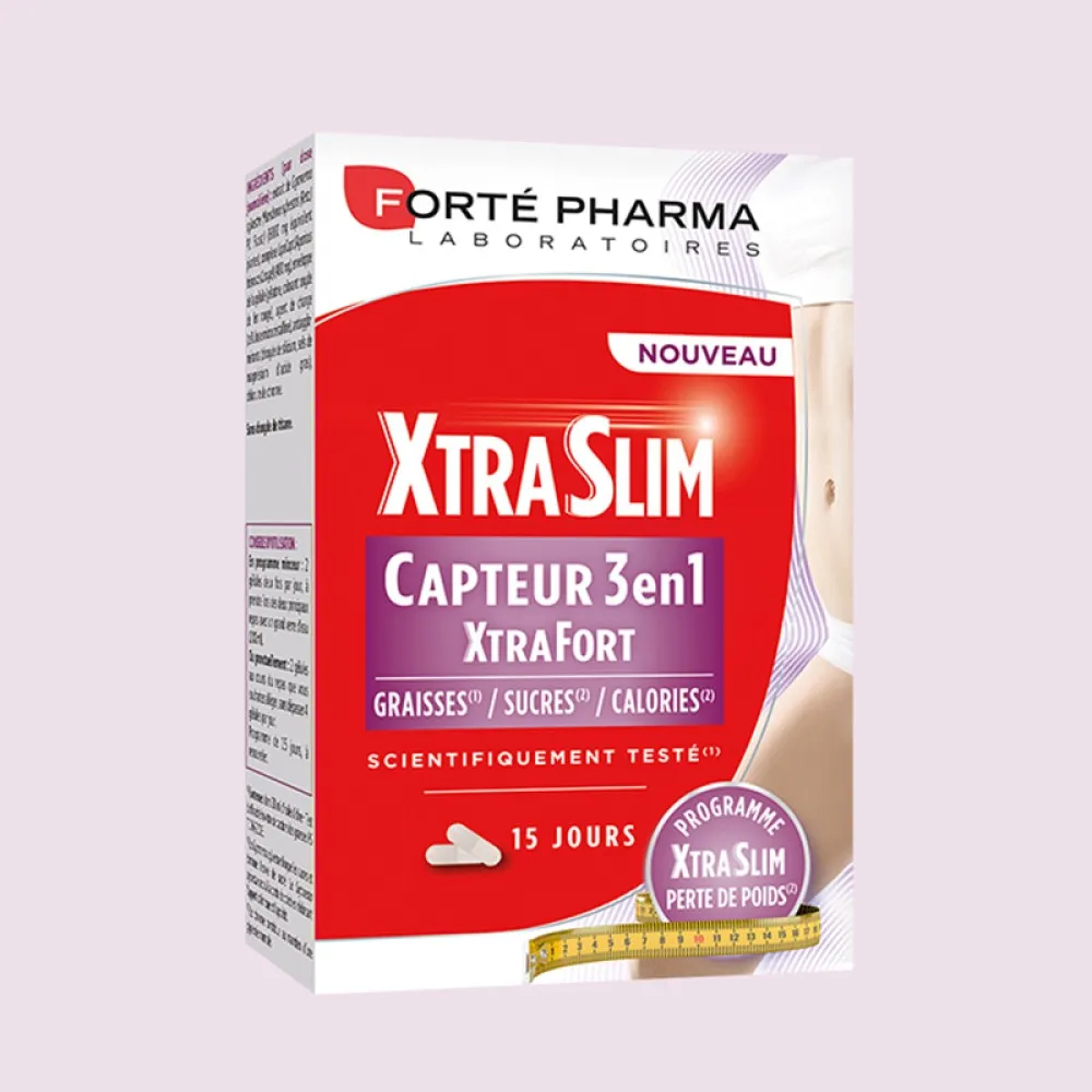 XtraSlim Capteur 3 in 1 (60 tablete), Forte Pharma