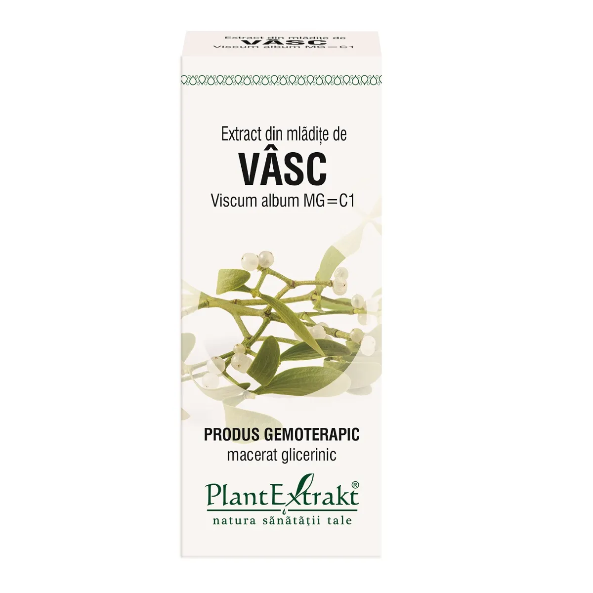 Extract din mladite de vasc, 50 ml, Plantextrakt