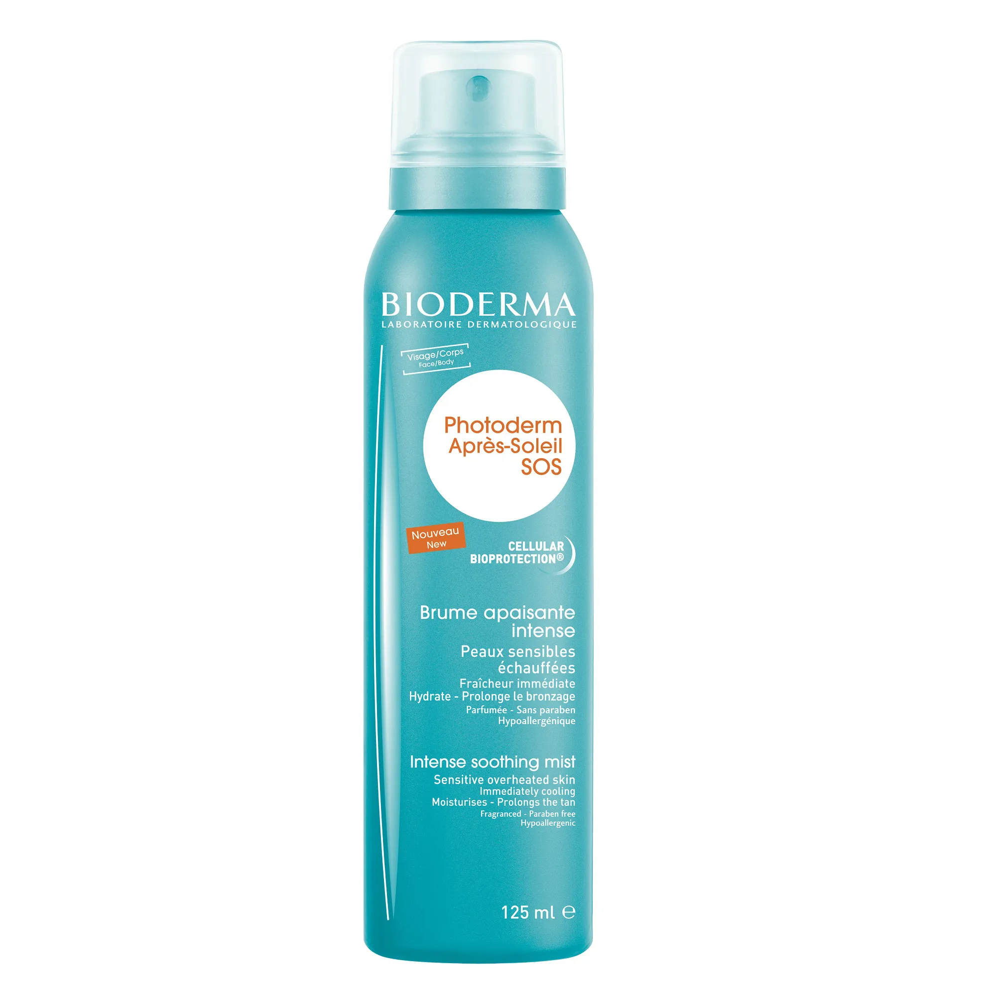 BIODERMA Spray reparator dupa plaja Photoderm SOS, 125 ml
