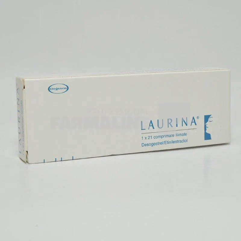 LAURINA X 21 COMPR. FILM. FARA CONCENTratie ASPEN PHARMA TRADING - ORGANON