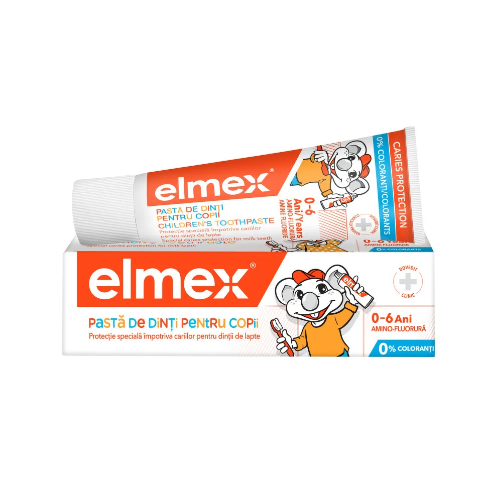 ELMEX PASTA DINTI COPII 0-6 ANI 50ML