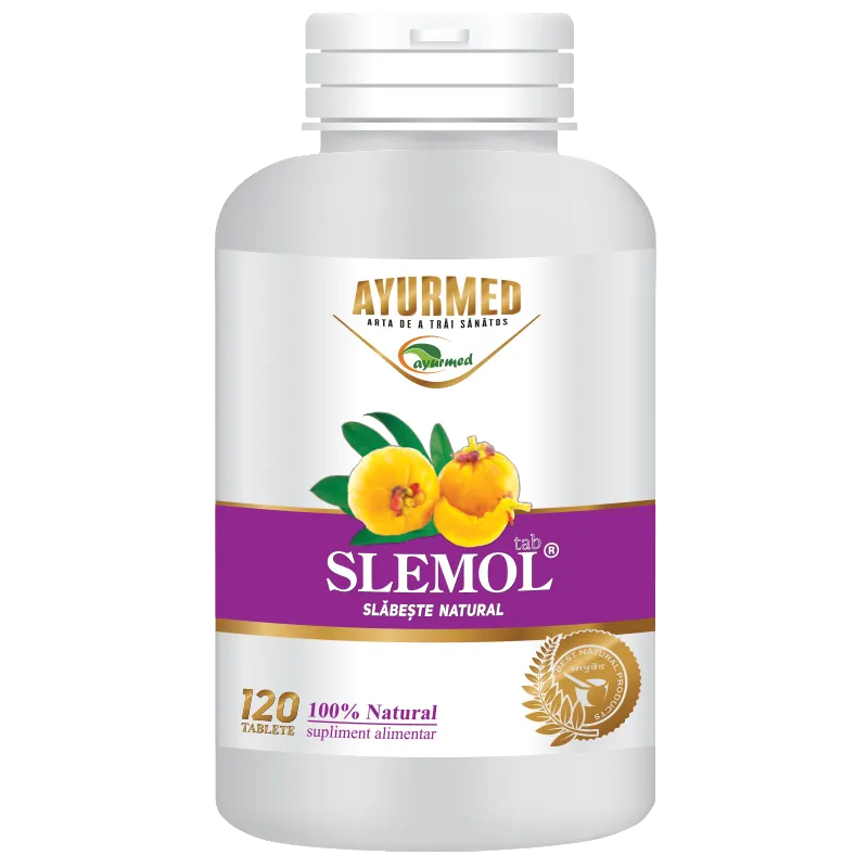 Slemol, 120 tablete, Ayurmed