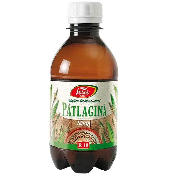 Fares sirop patlagina r10 x 250ml