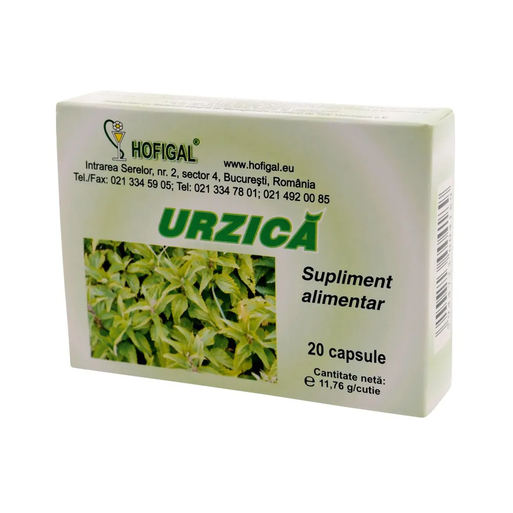 Hofigal Urzică, 20 capsule, Hofigal