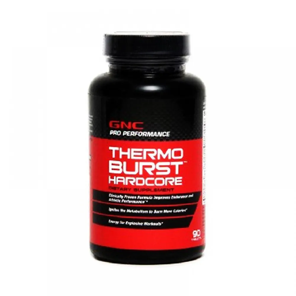 Thermo Burst Hardcore Formula pentru energie si anduranta (90 capsule), GNC Pro Performance