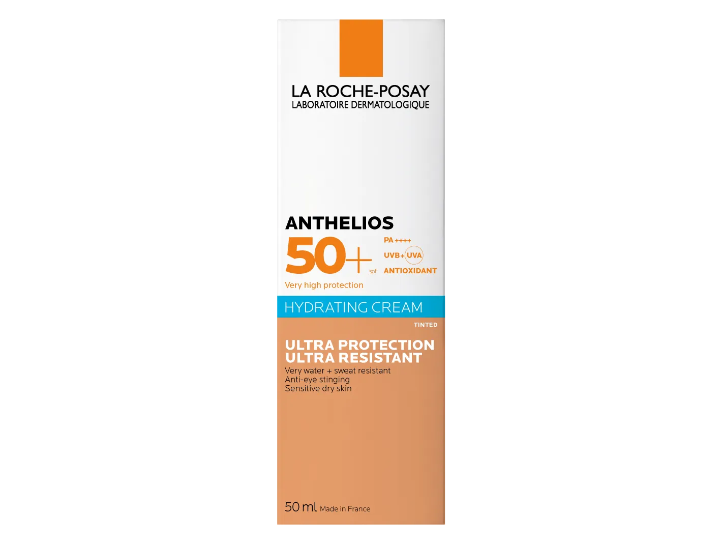 LA ROCHE-POSAY Anthelios Ultra Sensitive cremă BB potrivită pentru zona ochilor SPF 50+, 50ml