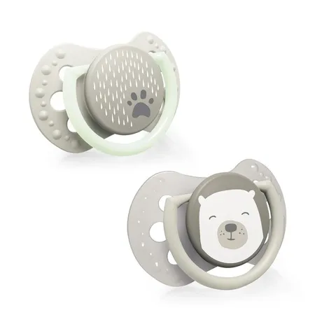 Lovi suzete din silicon Dynamic 0-2 luni Buddy Bear x 2 bucati (cod 22/862)