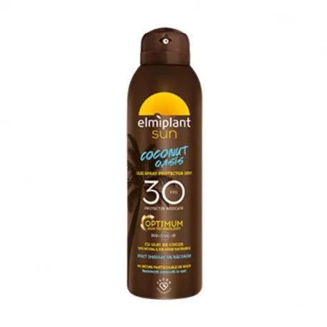 Elmiplant Ulei Spray Protector Coconut Oasis SPF 30, 150 ml