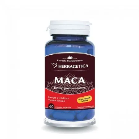 Maca Zen Forte, 60 capsule, Herbagetica