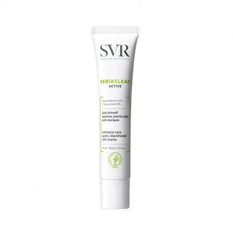 SVR Sebiaclear Crema Activa, 40 ml