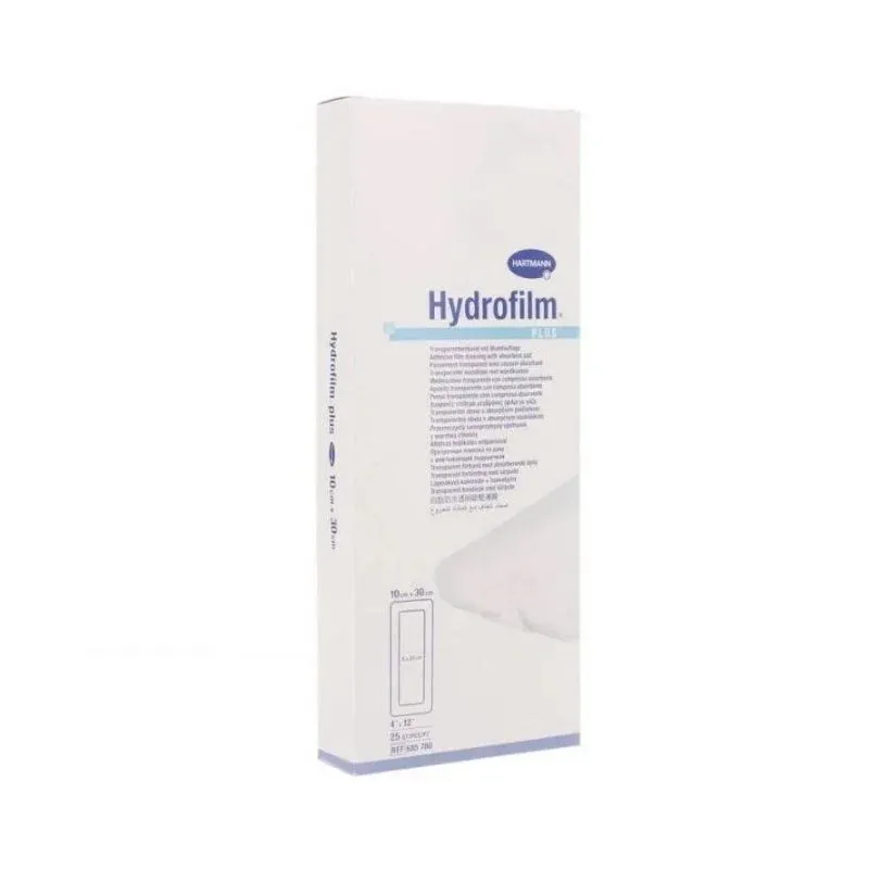 HARTMANN HYDROFILM PLUS 10 CM X 30 CM X 25 BUCATI