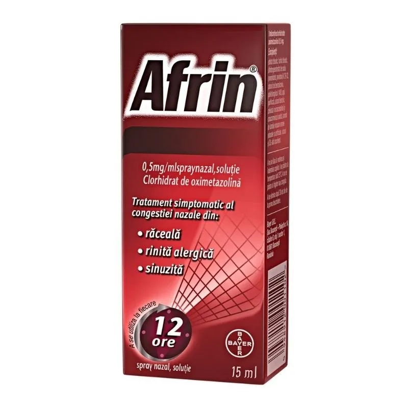 AFRIN 0,5 mg/ml x 1 SPRAY NAZ.,SOL. 0,5mg/ml BAYER S R L