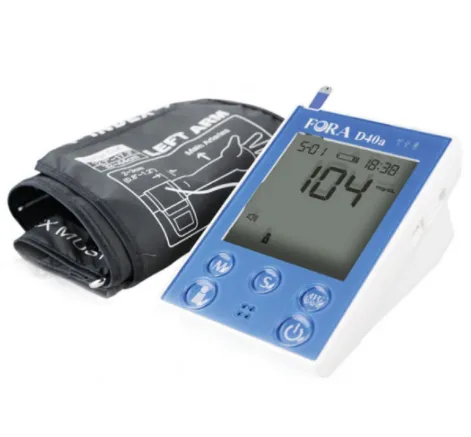 Sistem dual Glucometru/Tensiometru D40 Fora