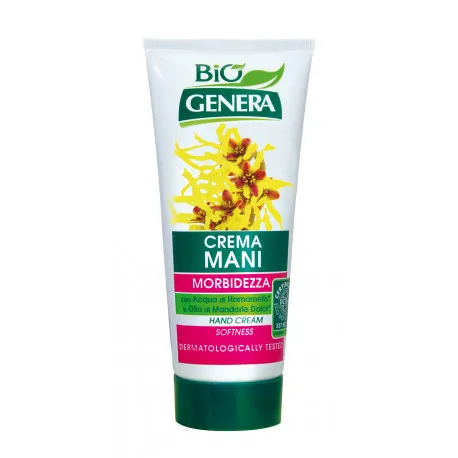 Genera BIO crema maini cu apa de Hamamelis&ulei de migdale dulci,100ml