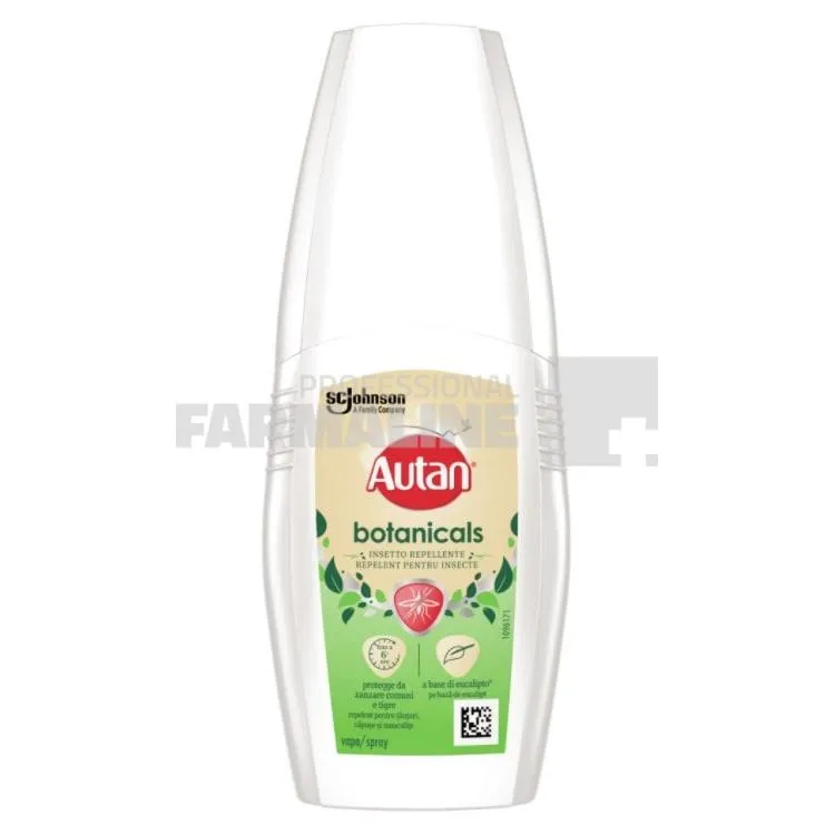 Autan Botanicals Lotiune anti-intepaturi insecte spray 100 ml