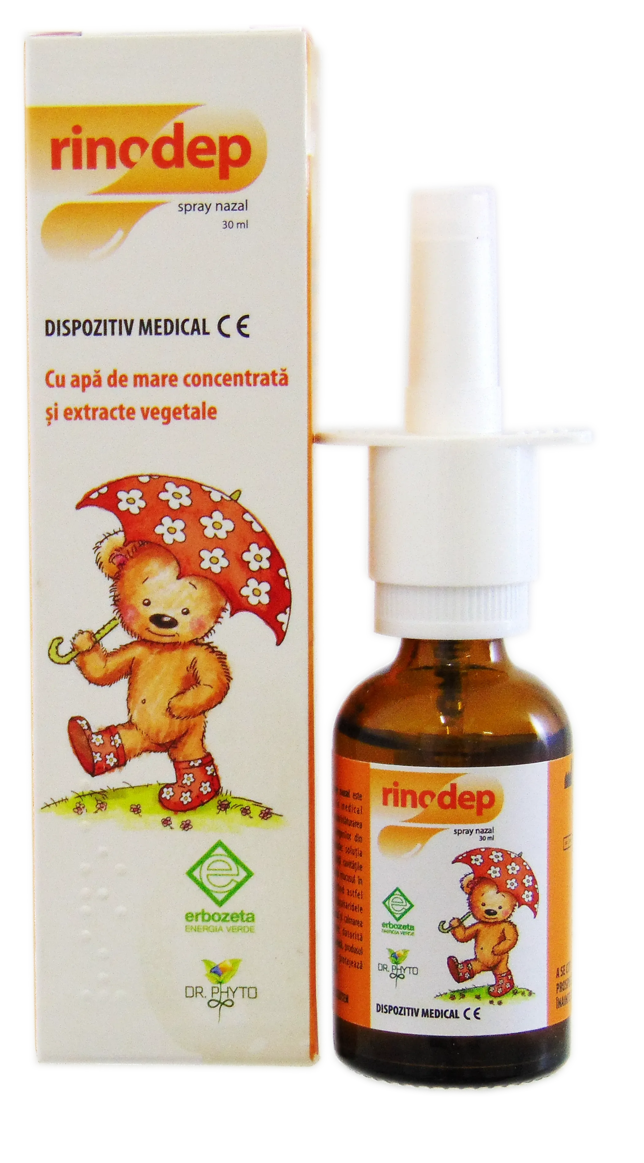 Rinodep Spray nazal x 30ml, Dr. Phyto
