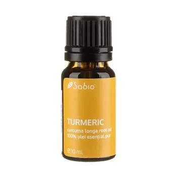 Ulei esential de turmeric (curcuma longa), 10ml, Sabio