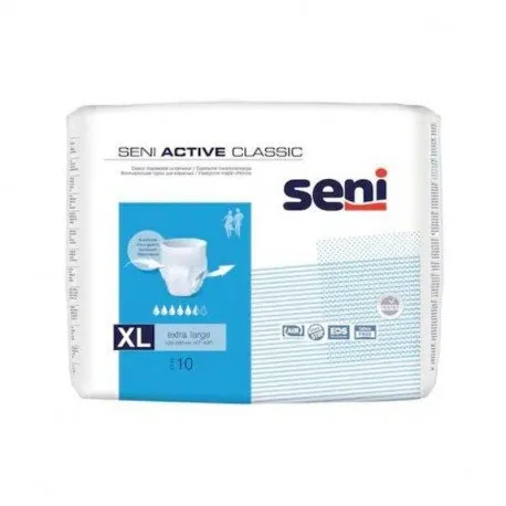 SENI Active Classic Extra Large, 10 bucati