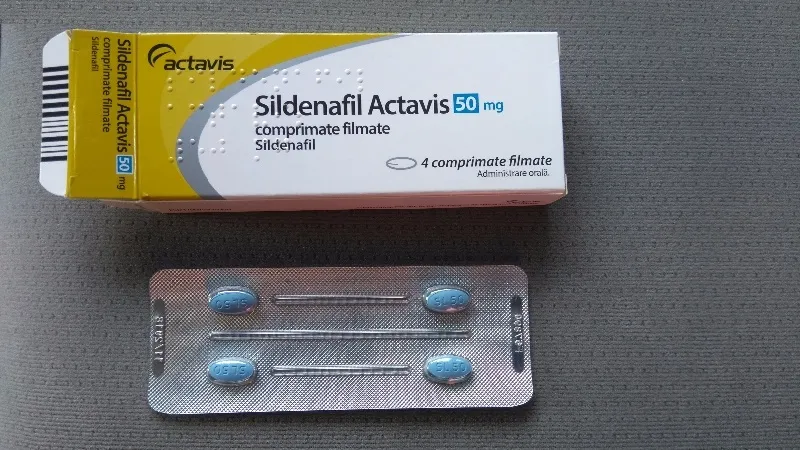 SILDENAFIL ACTAVIS 50 mg x 4 COMPR. FILM. 50mg ACTAVIS GROUP PTC EH