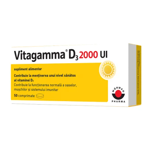 VITAGAMMA D3 2000UI 50 CPR