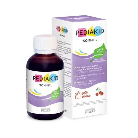 Pediakid Sommeil sirop pentru somn cu gust de cirese, 125 ml