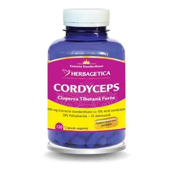 Cordyceps 10/30/1, 120 capsule, Herbagetica