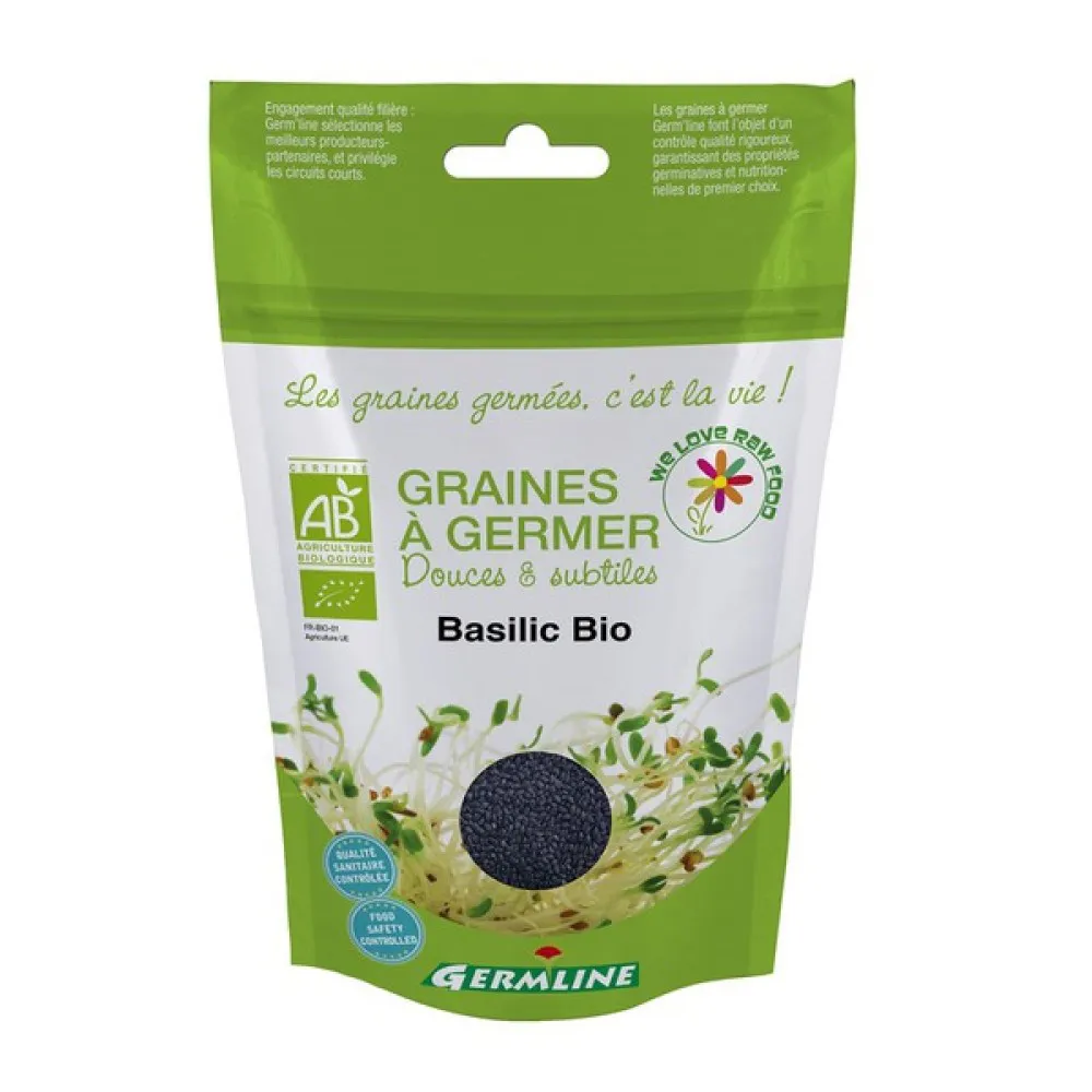 Busuioc seminte pentru germinat bio (150g)