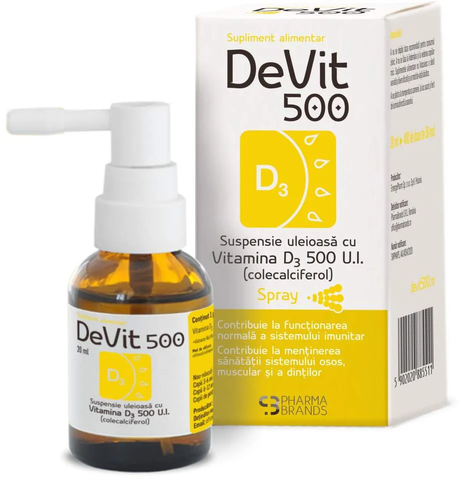 DEVIT 500 SPRAY X 20ML