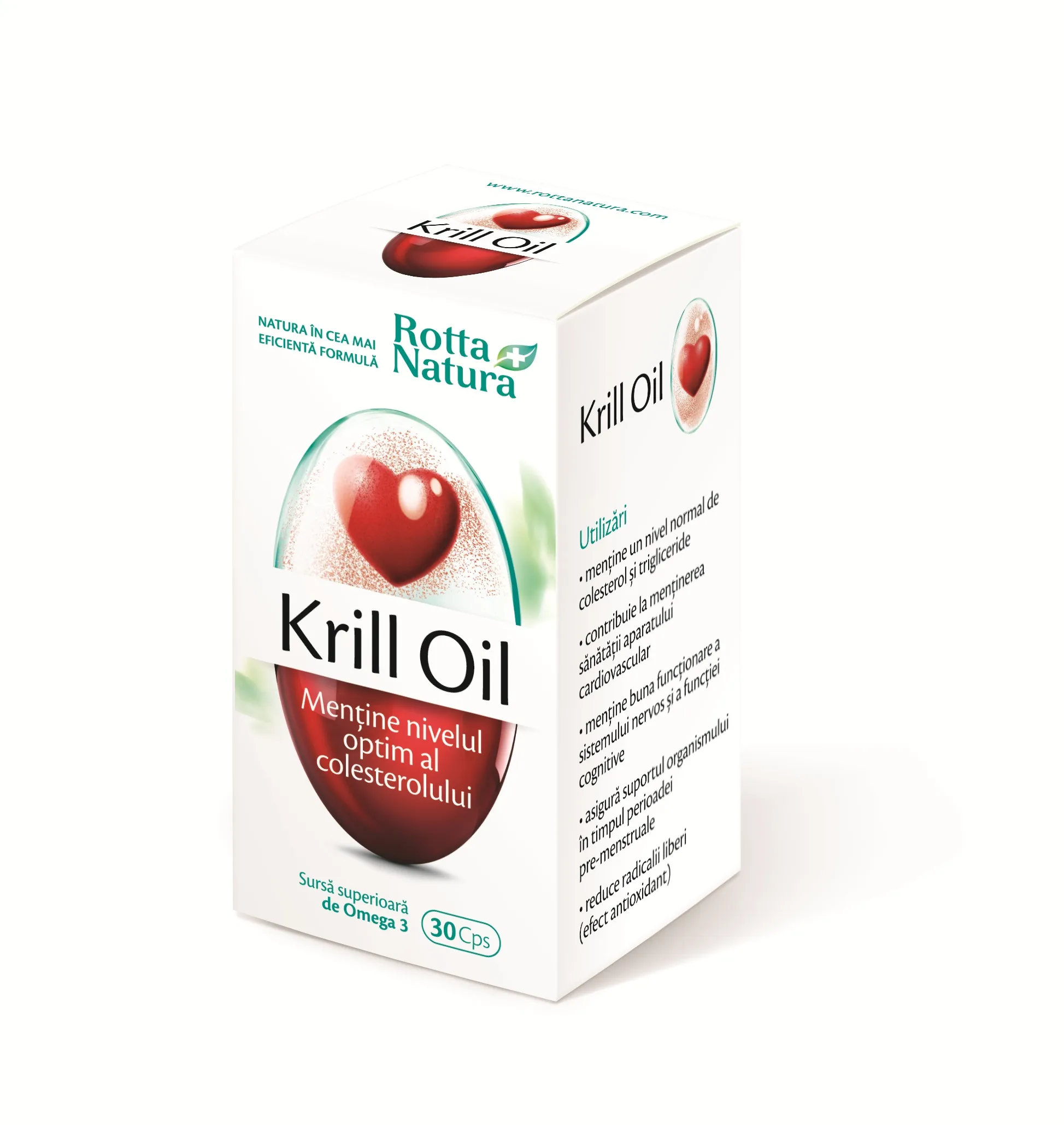 Krill Oil, 30 capsule, Rotta Natura