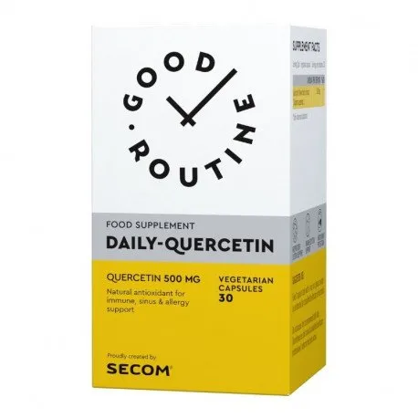 Secom Good Routine Daily Quercetin 500mg, 30 capsule