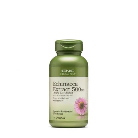 Extract de Echinacea 500 mg (198712),100 capsule, GNC